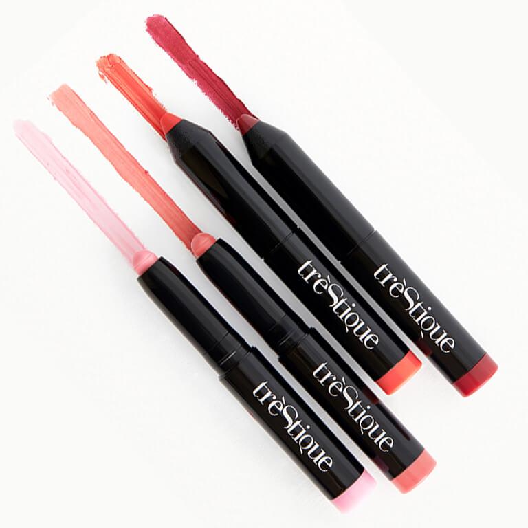 An image of TRÈSTIQUE Mini Lip Glaze Set. Desktop