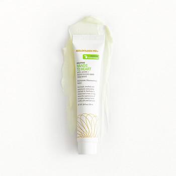 An image of GOLDFADEN MD Hands To Heart Anti-Aging + Brightening Hand Treatment. Mobile