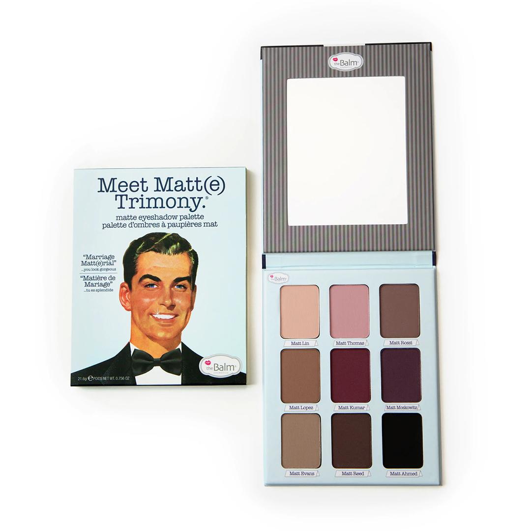 THEBALM COSMETICS Meet Matt(e) Trimony Matte Eyeshadow Palette Desktop