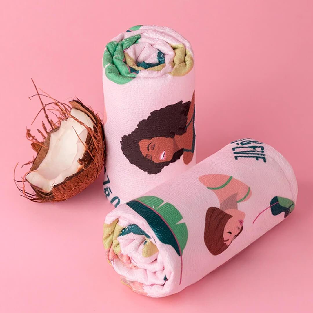 COCO & EVE Microfibre Hair Towel Wrap Desktop