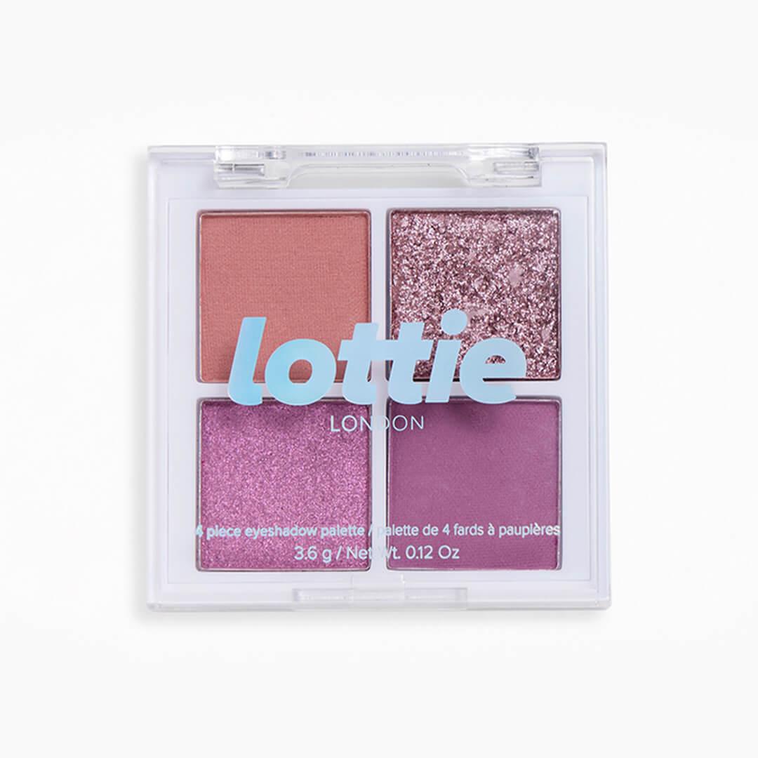 LOTTIE LONDON Eyeshadow Quad in The Mauves Mobile