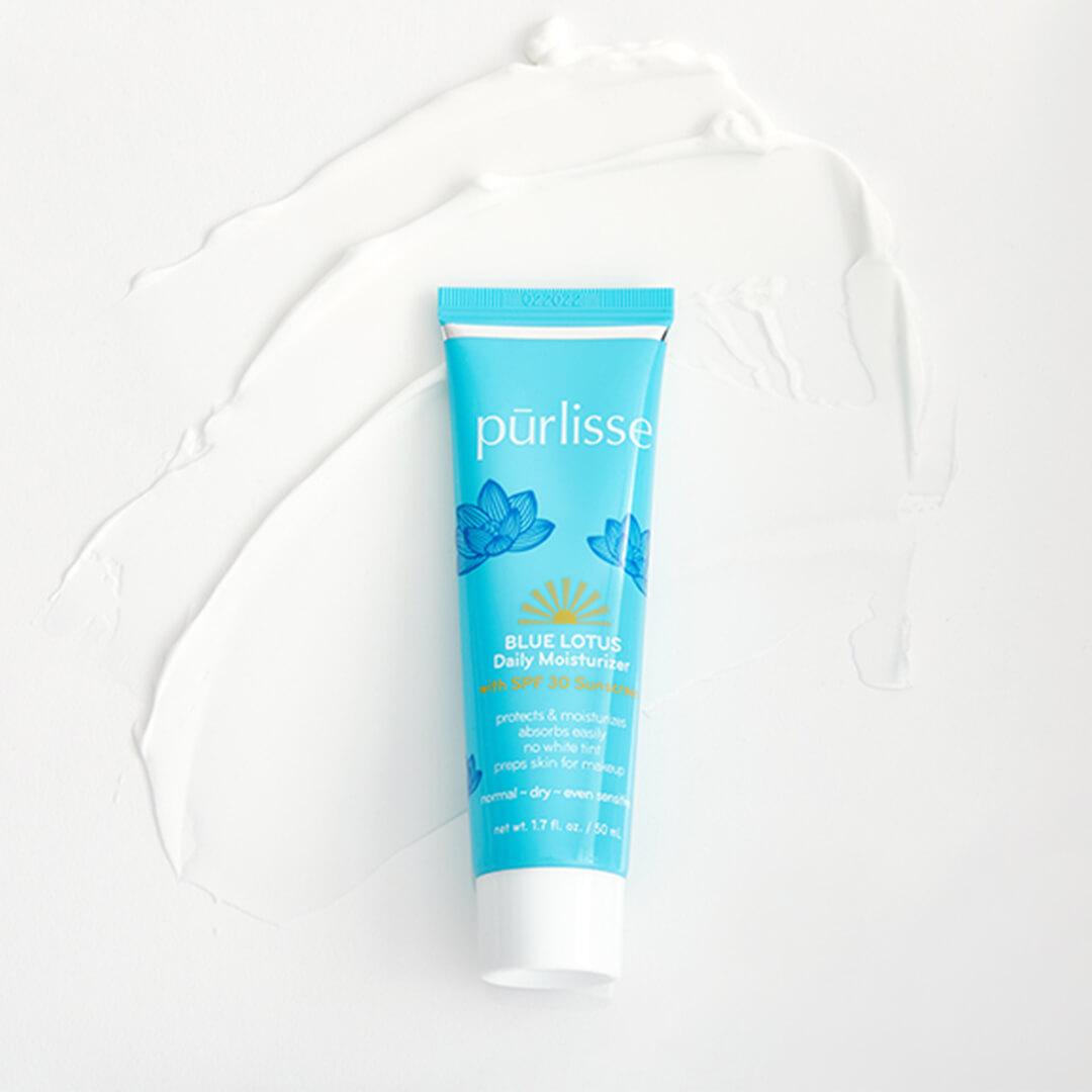 PURLISSE BEAUTY Blue Lotus Daily Moisturizer SPF 30 Sunscreen Desktop