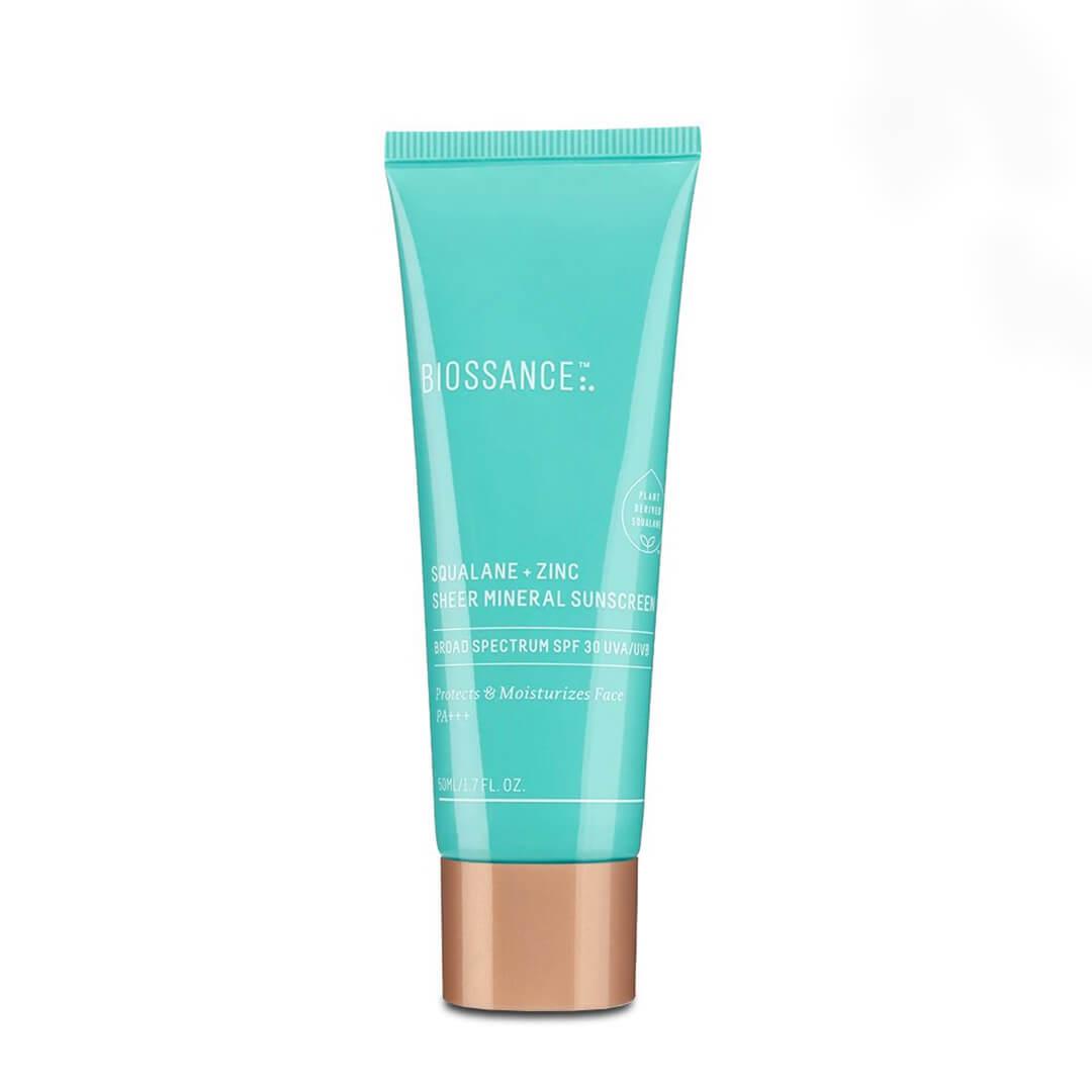 BIOSSANCE Squalane + Zinc Sheer Mineral Sunscreen Mobile