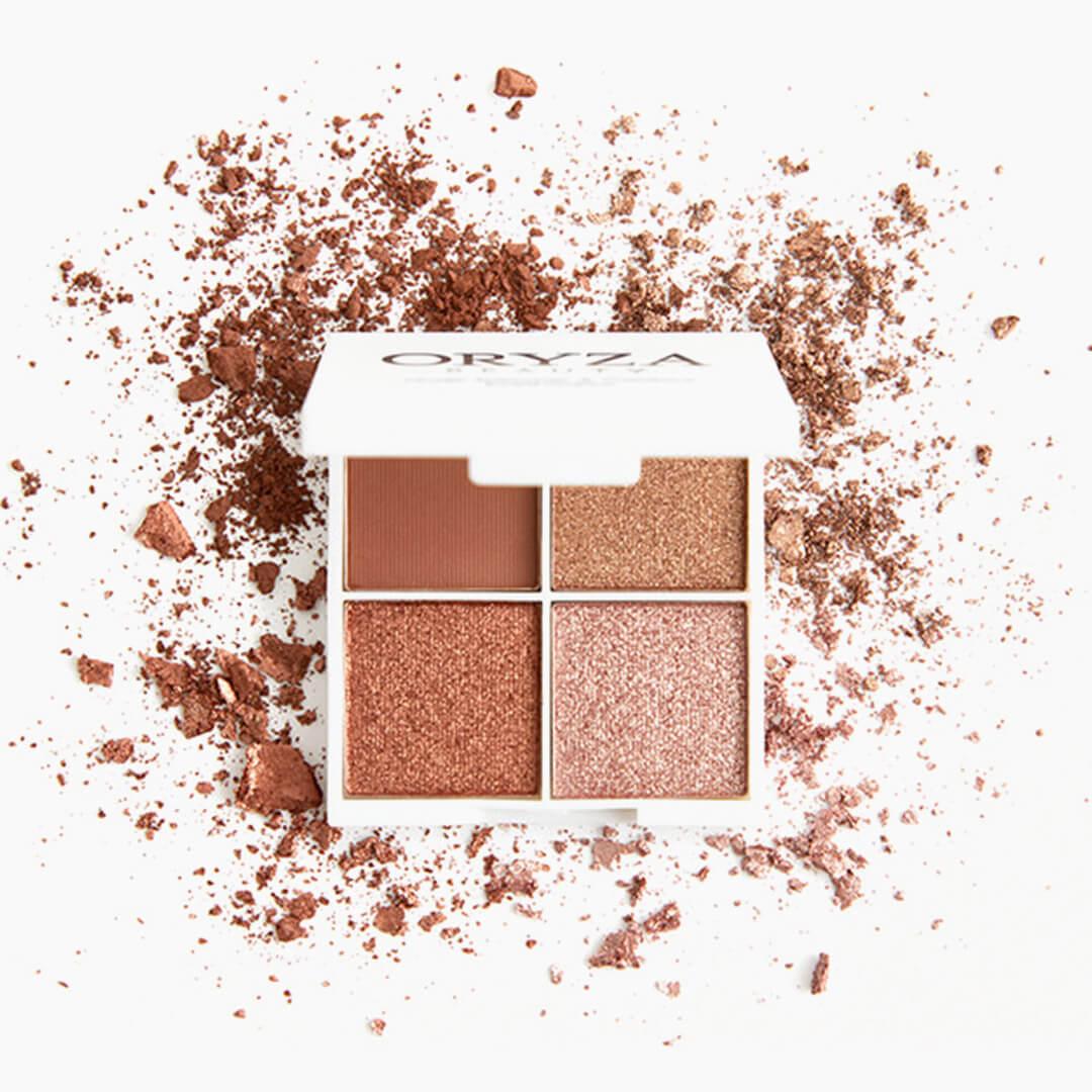 ORYZA Nude Shimmer & Contour Eyeshadow Desktop productId:p-jky9yca97qxmek9