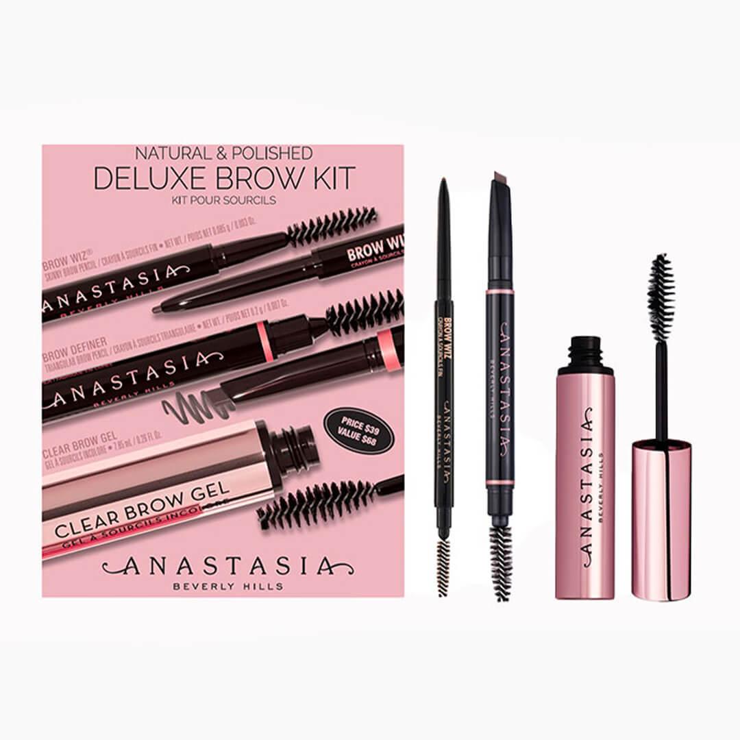 ANASTASIA BEVERLY HILLS Natural & Polished Deluxe Kit in Taupe Desktop