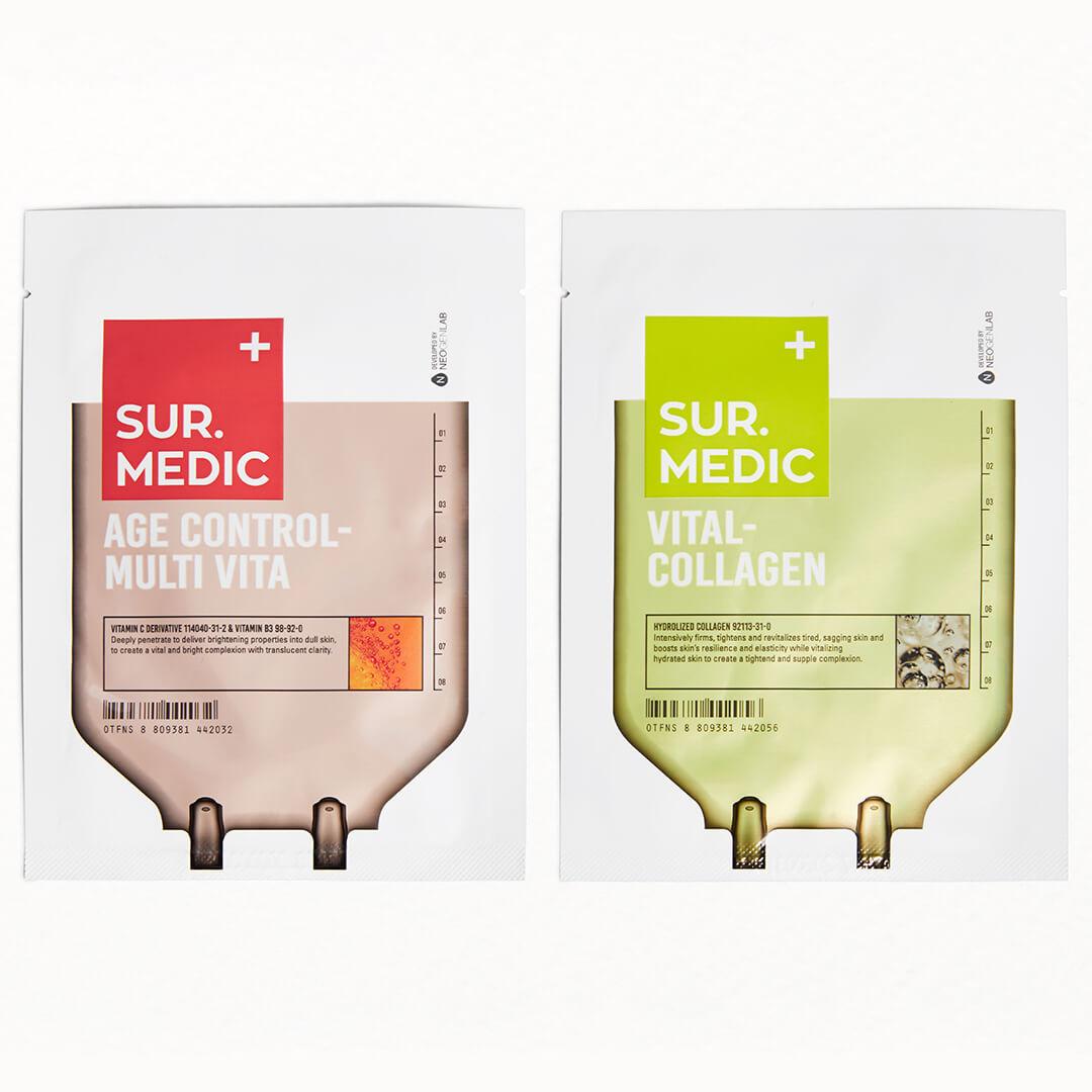 SUR.MEDIC+ Vital-Collagen and Age Control Multi Vita Mask Duo Desktop