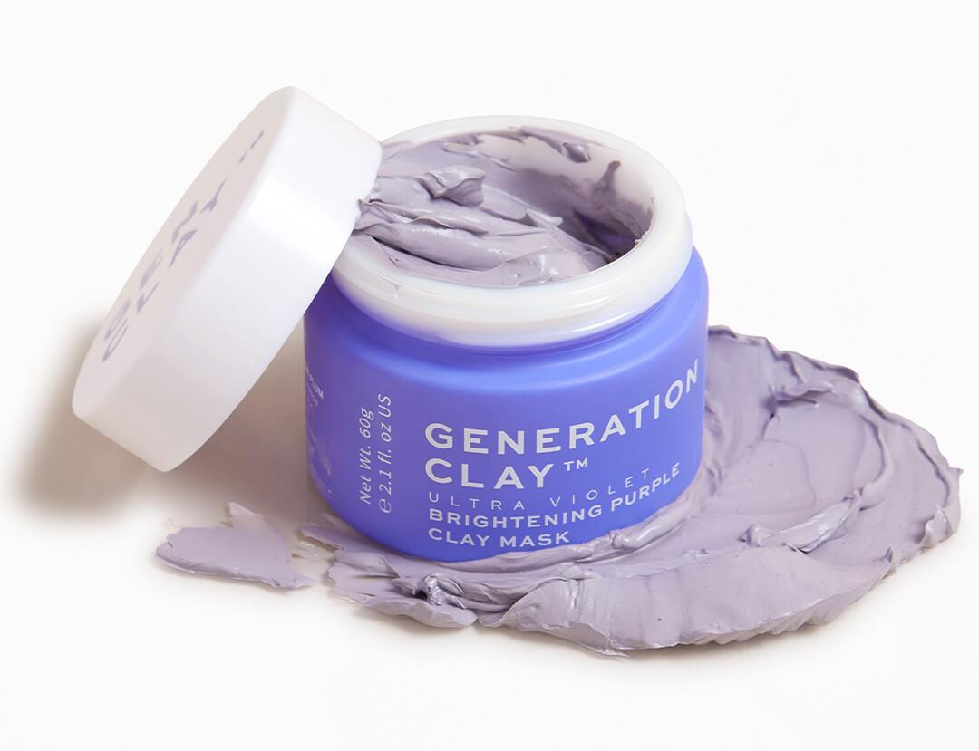 GENERATION CLAY Ultra Violet Brightening Purple Clay Mask Desktop