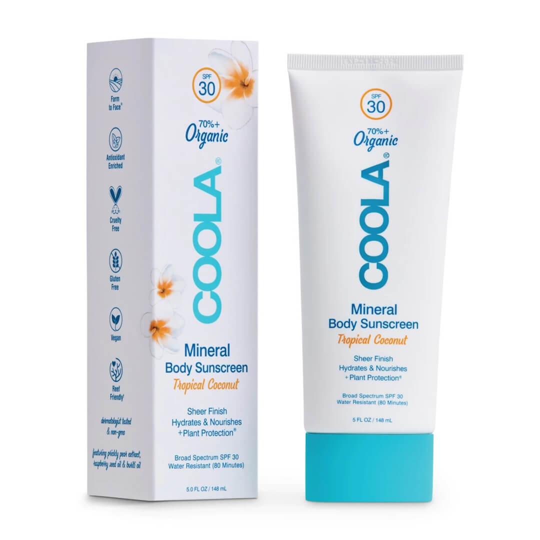 COOLA Mineral Body Organic Sunscreen Lotion SPF 30 - Tropical Coconut Desktop