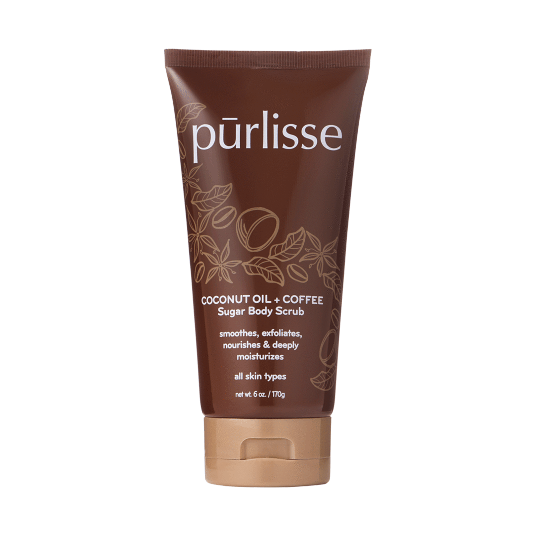 PURLISSE Coconut Oil + Coffee Sugar Body Scrub Mobile
