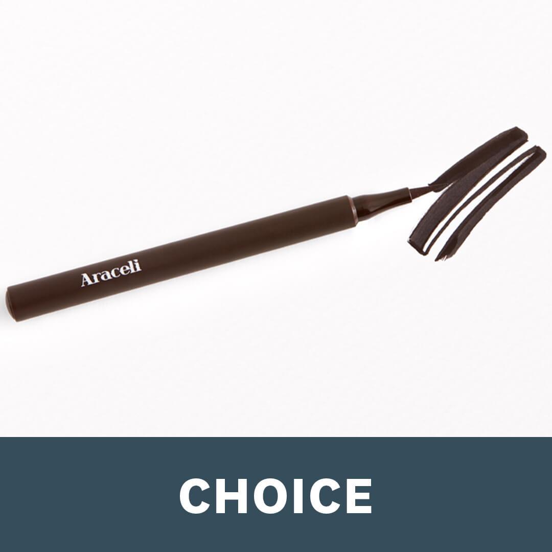 ARACELI BEAUTY Ojos Perfectos Liquid Eyeliner in Coffee/Café Desktop