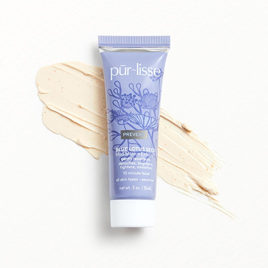 PURLISSE BEAUTY BLUE LOTUS Seed Mud Mask + Exfoliant Desktop productId:p-kanz8vzlojk3kv