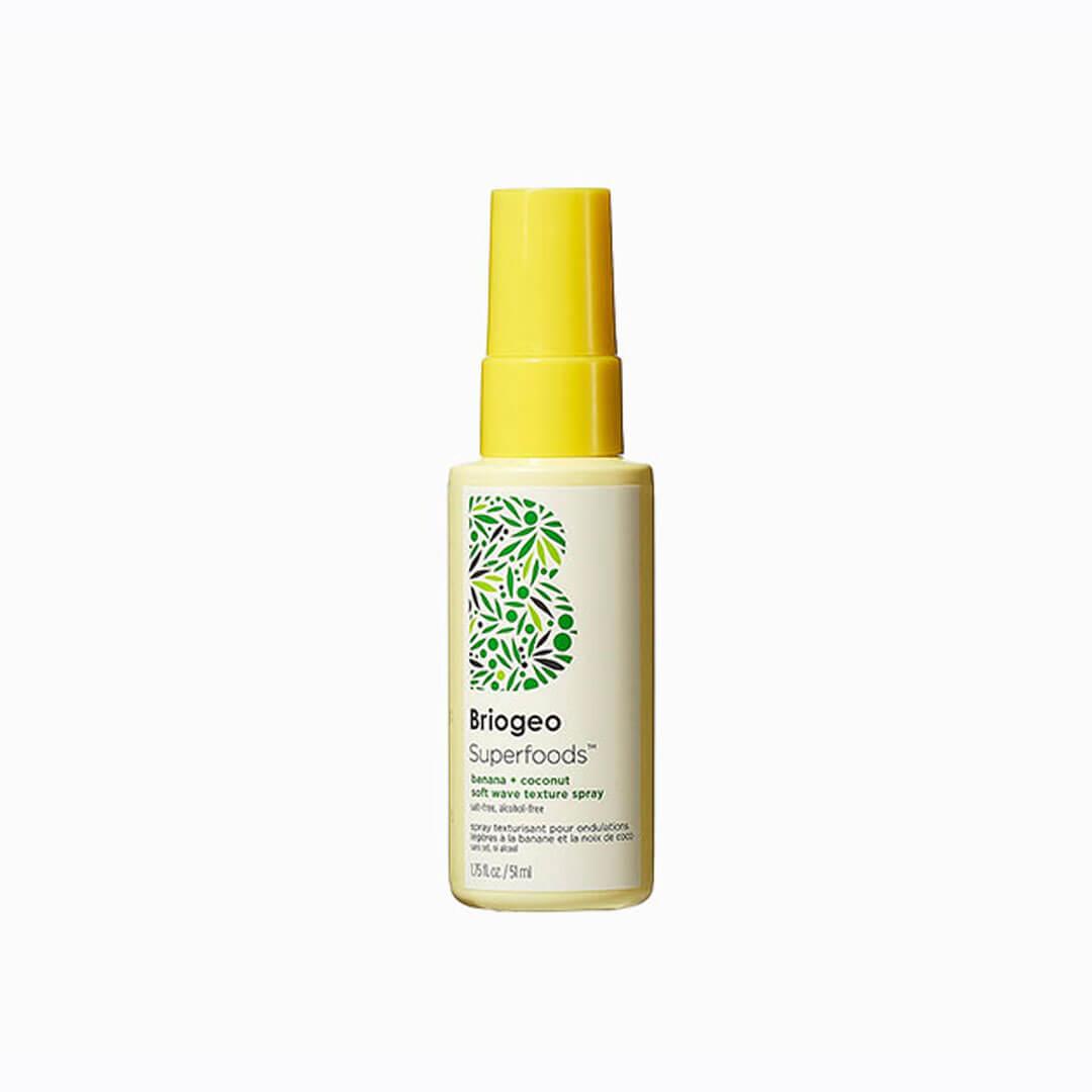 BRIOGEO HAIR CARE Superfoods Banana + Coconut Soft Wave Texture Spray Desktop