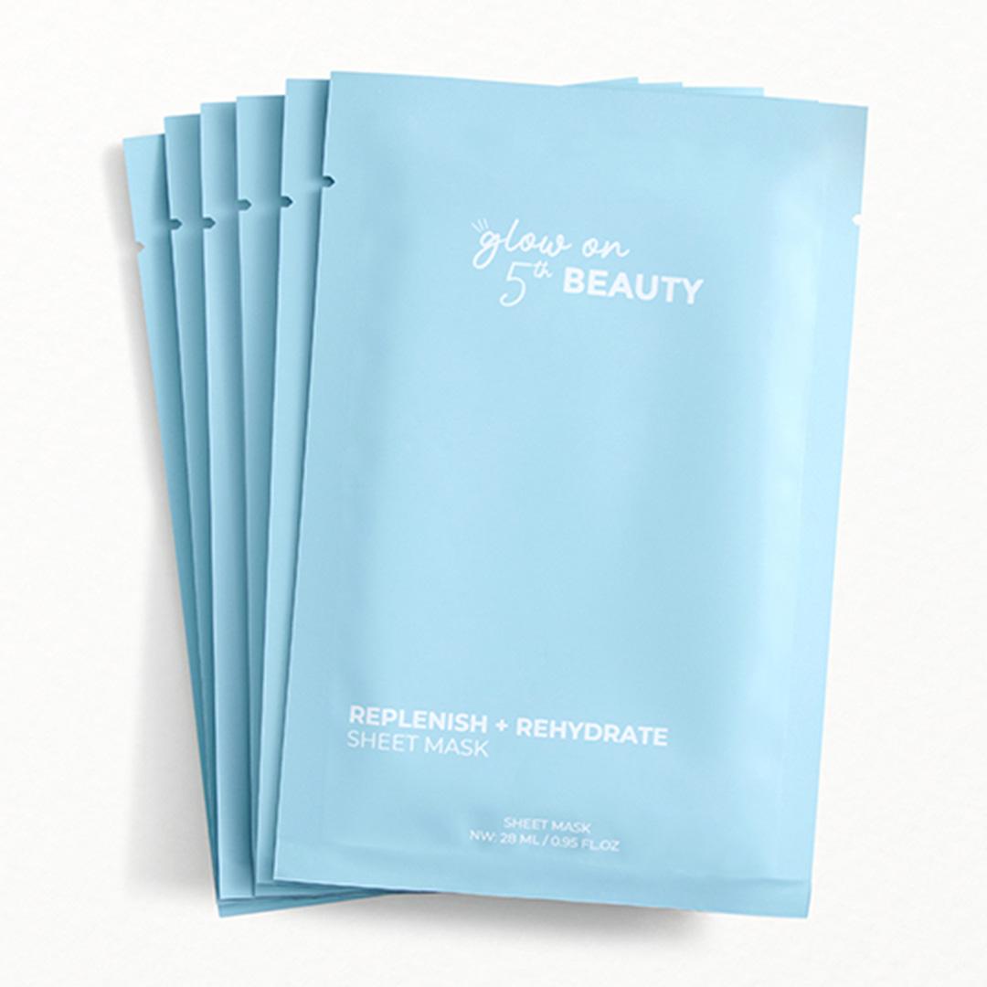 GLOW ON 5TH Replenish + Rehydrate Sheet Mask Mobile