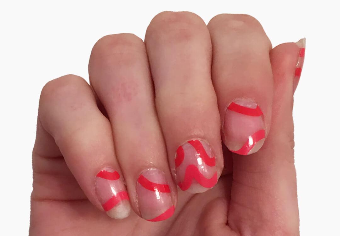 SCRATCH Heartbeats Nail Wraps Mobile