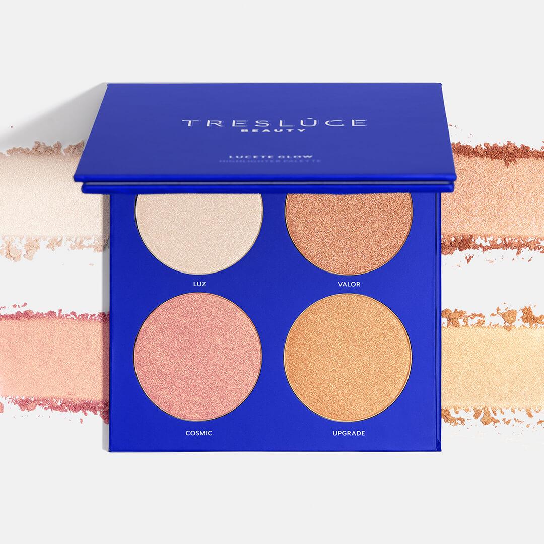 TRESLÚCE BEAUTY Lucete Glow Highlighter Palette Mobile