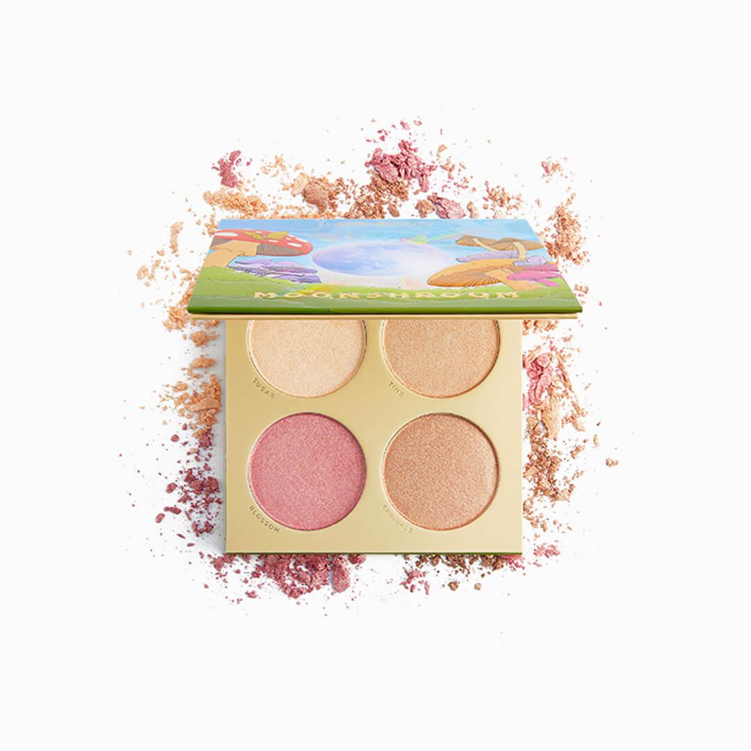 LUNAR BEAUTY Moonshroom Highlighter Palette Desktop