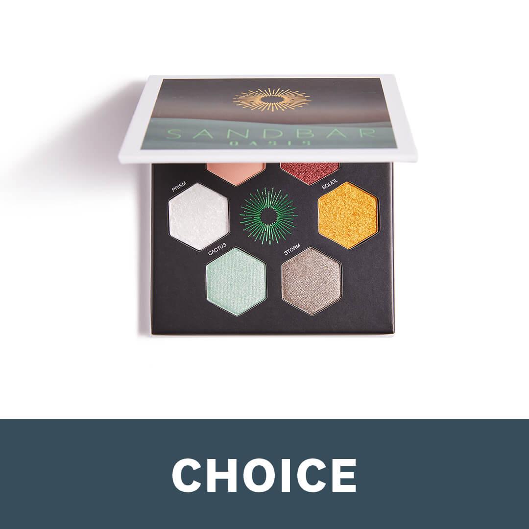 SANDBAR BEAUTY The Oasis Palette Desktop