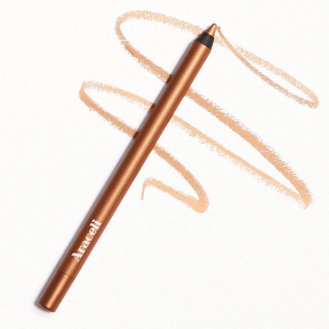 ARACELI BEAUTY Ojos Perfectos Gel Pencil Eyeliner in Gold / Dorado Desktop