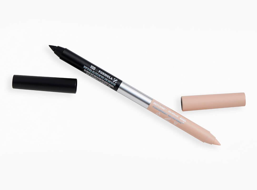 FORMULA Z COSMETICS Happy Stick Dual Ended Liner in Void and Bisque Mobile