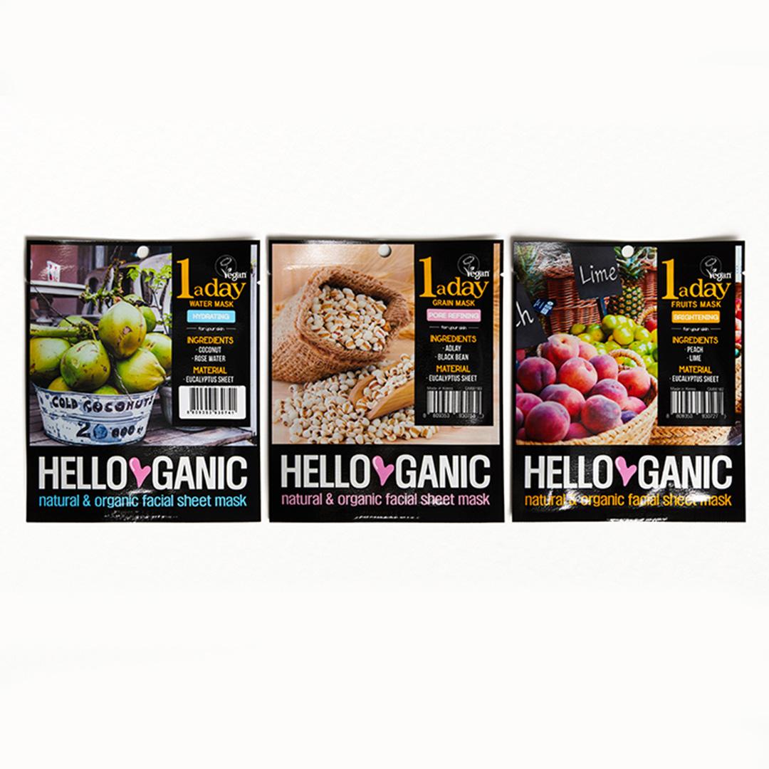 HELLO GANIC One a Day Sheet Masks Mobile