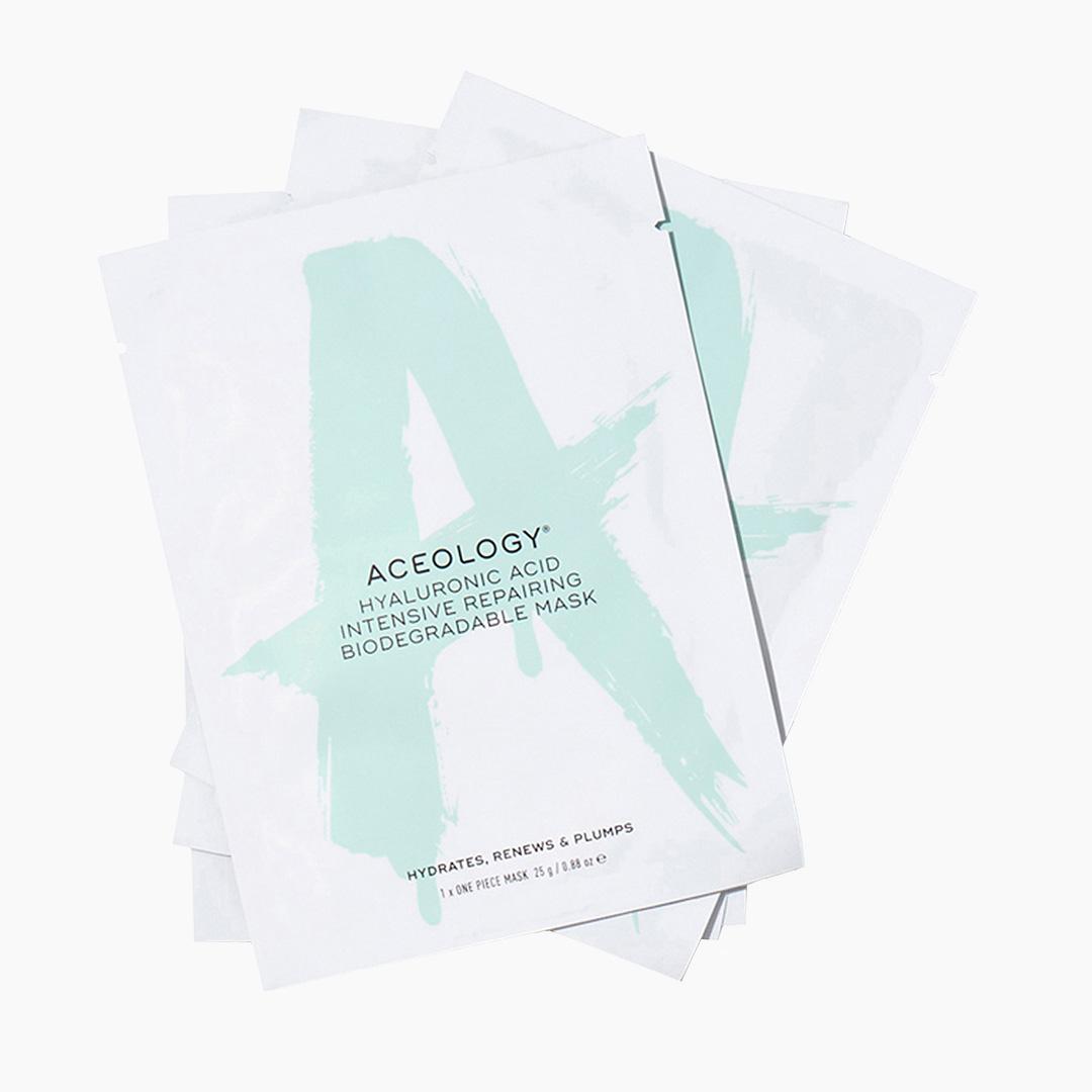 ACEOLOGY Hyaluronic Acid Intensive Repairing Biodegradable Masks Desktop