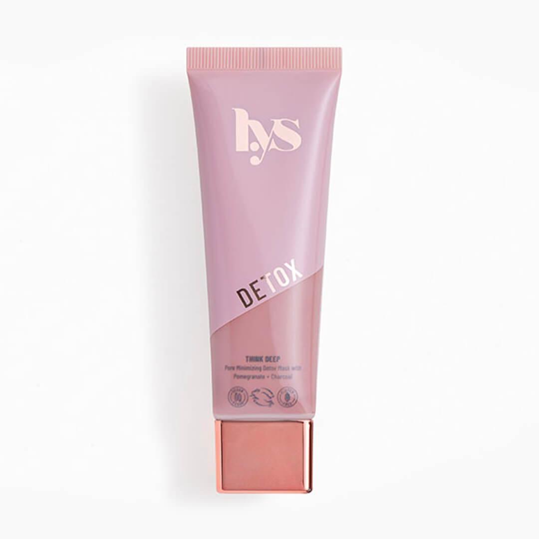 LYS BEAUTY Think Deep Pore Minimizing Detox Mask with Blueberry + Charcoal Desktop