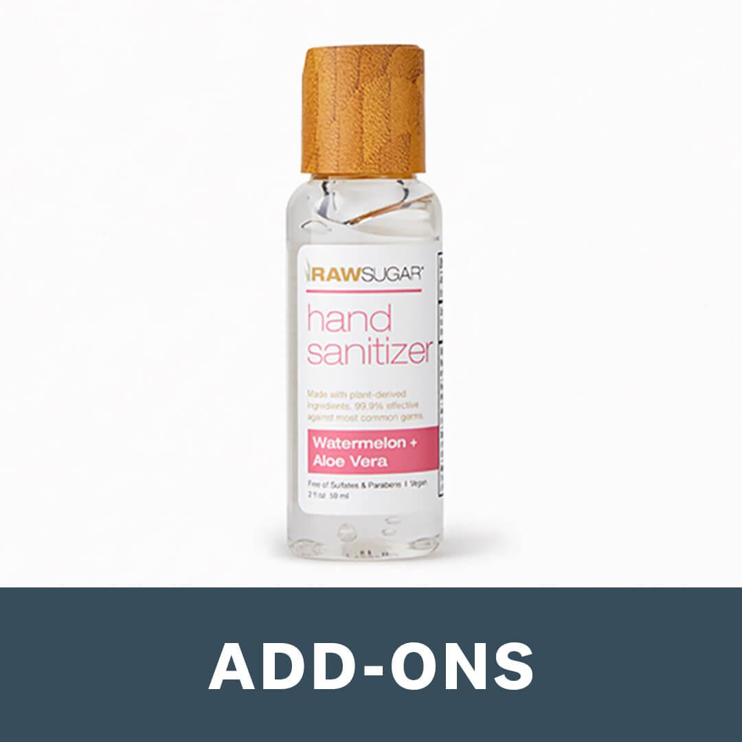 RAW SUGAR LIVING Mini Hand Sanitizer in Watermelon + Aloe Vera Desktop