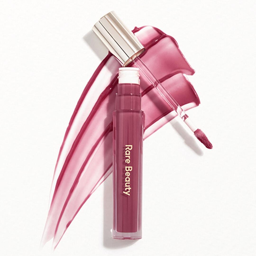 RARE BEAUTY Stay Vulnerable Glossy Lip Balm in Nearly Mauve Mobile
