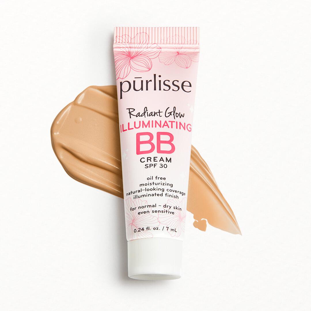 PURLISSE BEAUTY Radiant Glow Illuminating BB Cream SPF 30 in Medium Mobile
