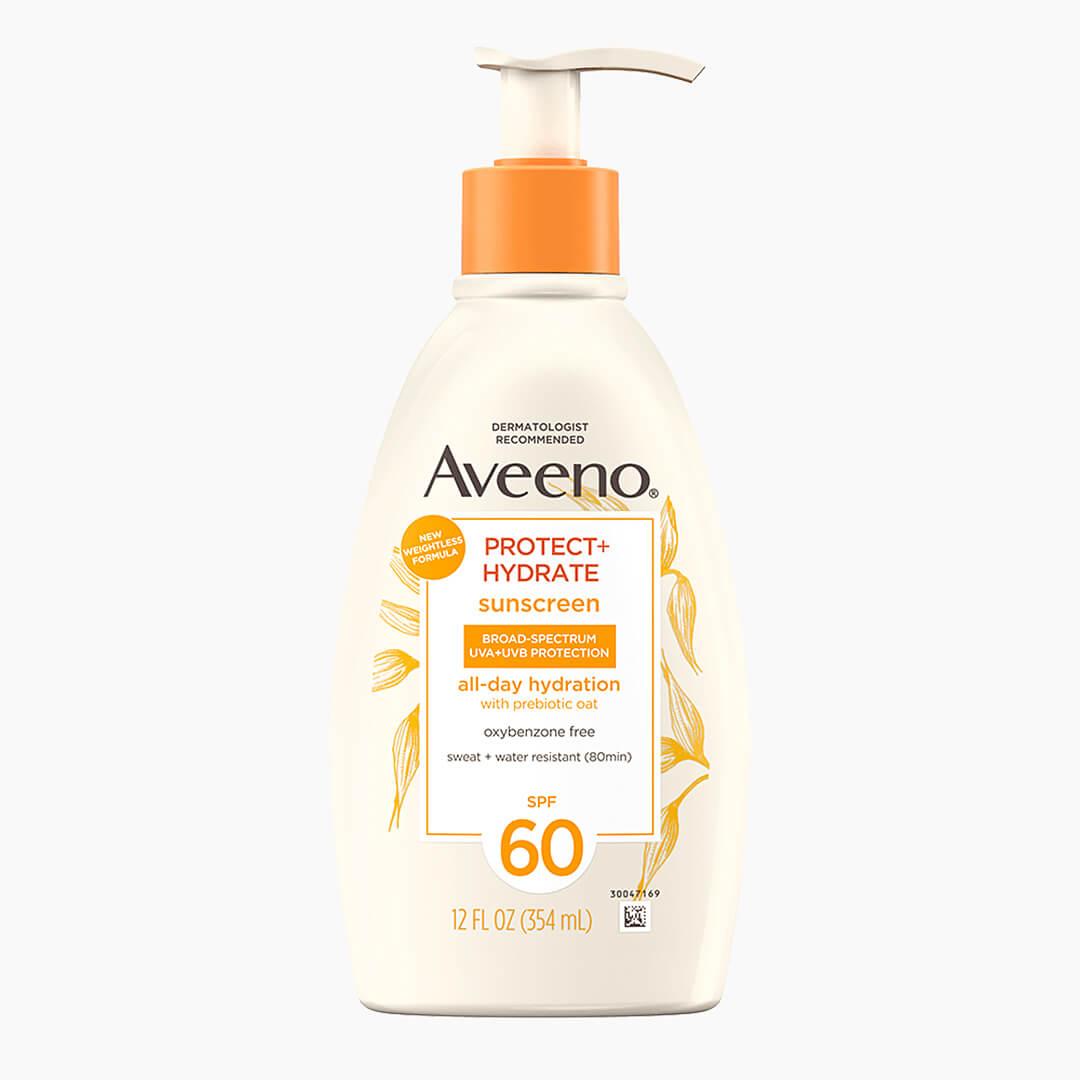 AVEENO Protect + Hydrate Sunscreen Broad Spectrum Body Lotion SPF 60 Desktop