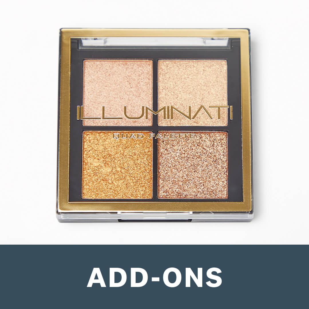 ILLUMINATI COSMETICS Quad Palette in Golden Rule Desktop