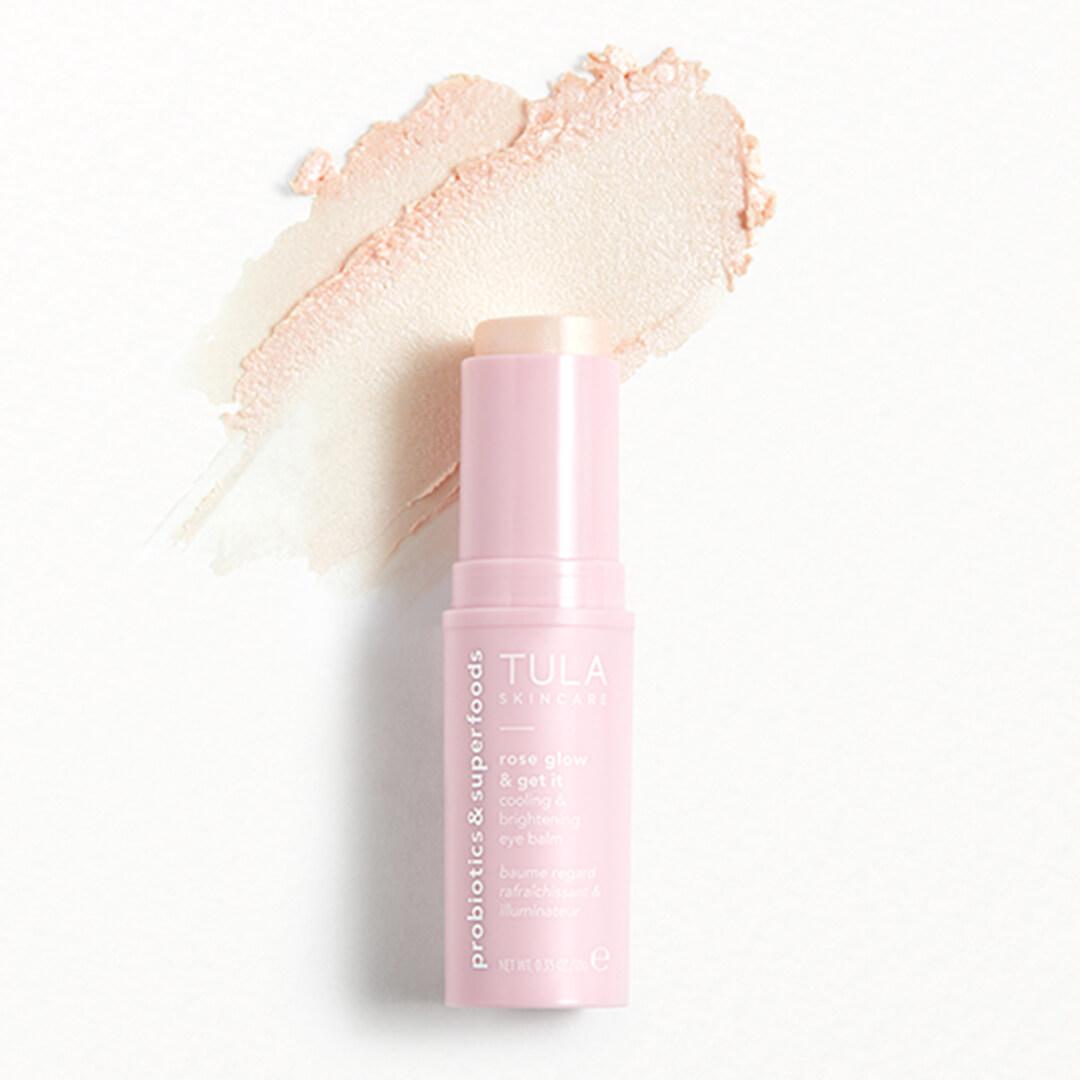 TULA SKINCARE Rose Glow & Get It Cooling & Brightening Eye Balm Mobile