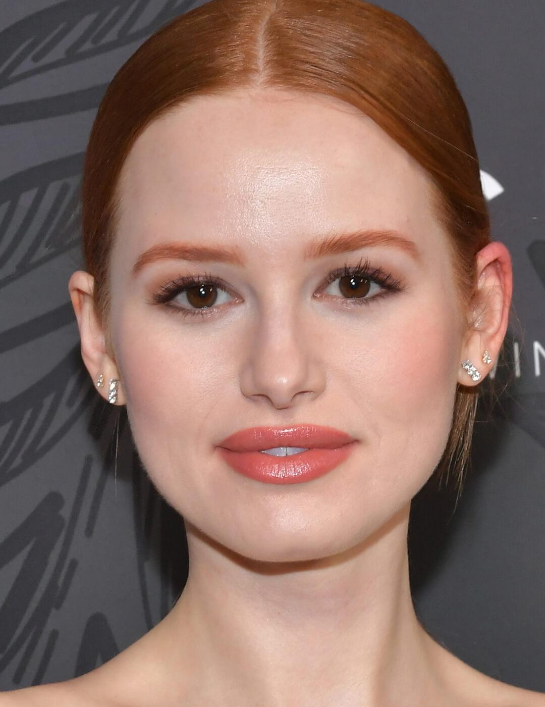 A photo of Madelaine Petsch with glossy lips Mobile