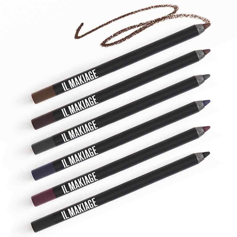 An image of 6 IL MAKIAGE Long-Wear Eye Pencils. Desktop