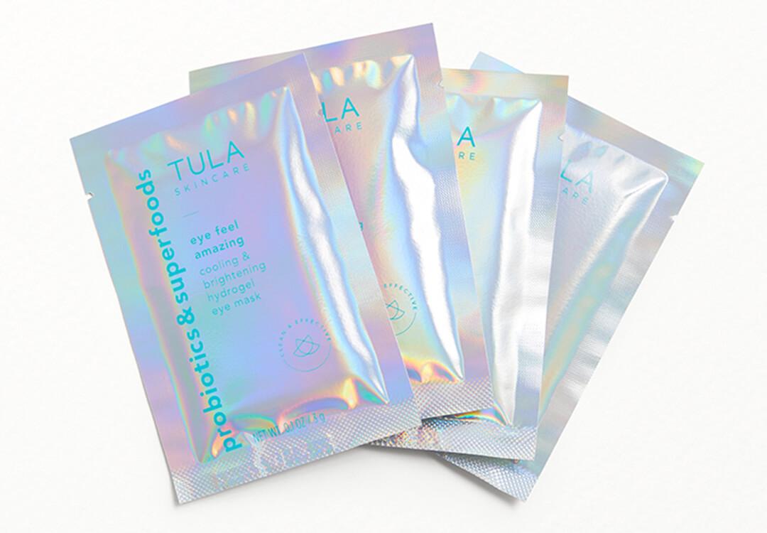 TULA Eye Feel Amazing Cooling & Brightening Hydrogel Eye Mask Desktop