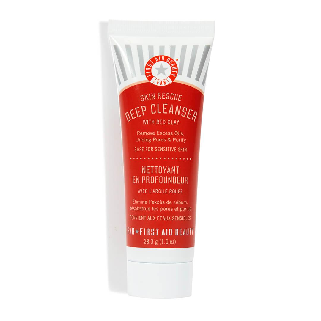 FIRST AID BEAUTY Skin Rescue Deep Cleanser with Red Clay Desktop
