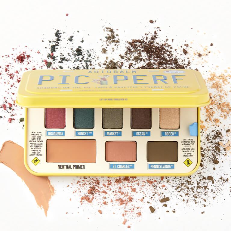 An image of THEBALM COSMETICS AUTOBALM® PIC PERF eyeshadow palette. Desktop