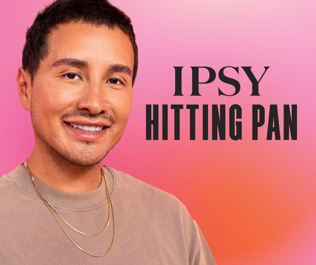 Etienne Ortega headshot near the Hitting Pan podcast logo Desktop