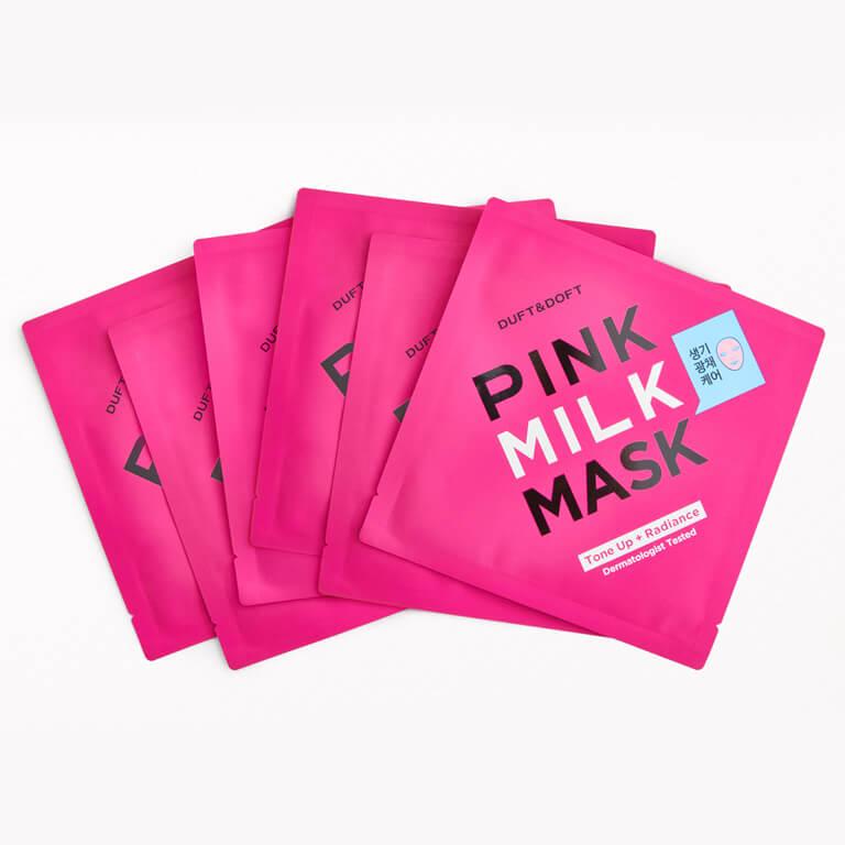 DUFT & DOFT Pink Milk Mask Set Desktop