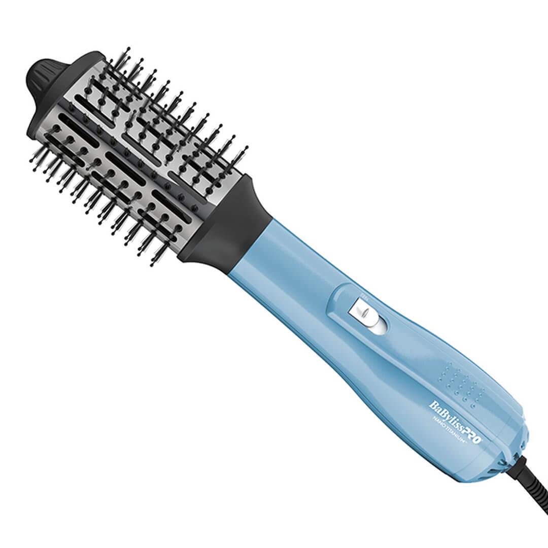 BABYLISSPRO Nano Titanium 2 1/2'' Oval Ionic Hot Air Brush Desktop