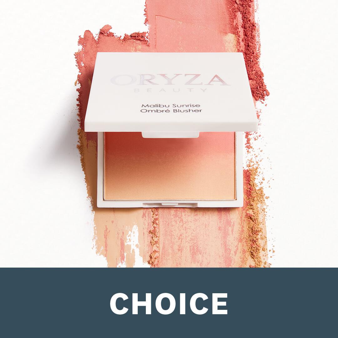 ORYZA Ombré Blusher in Malibu Sunrise Desktop
