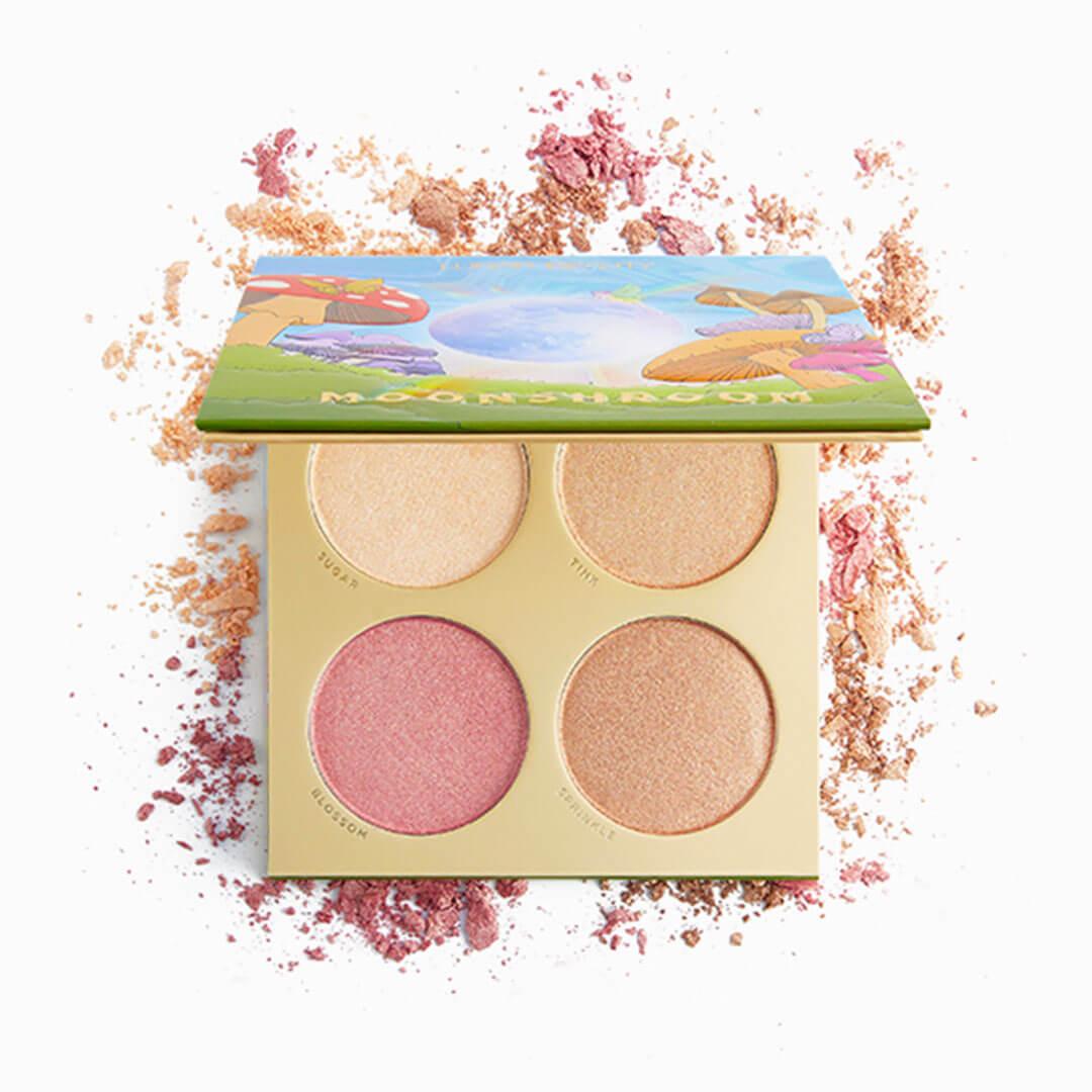 LUNAR BEAUTY Moonshroom Highlighter Palette Desktop