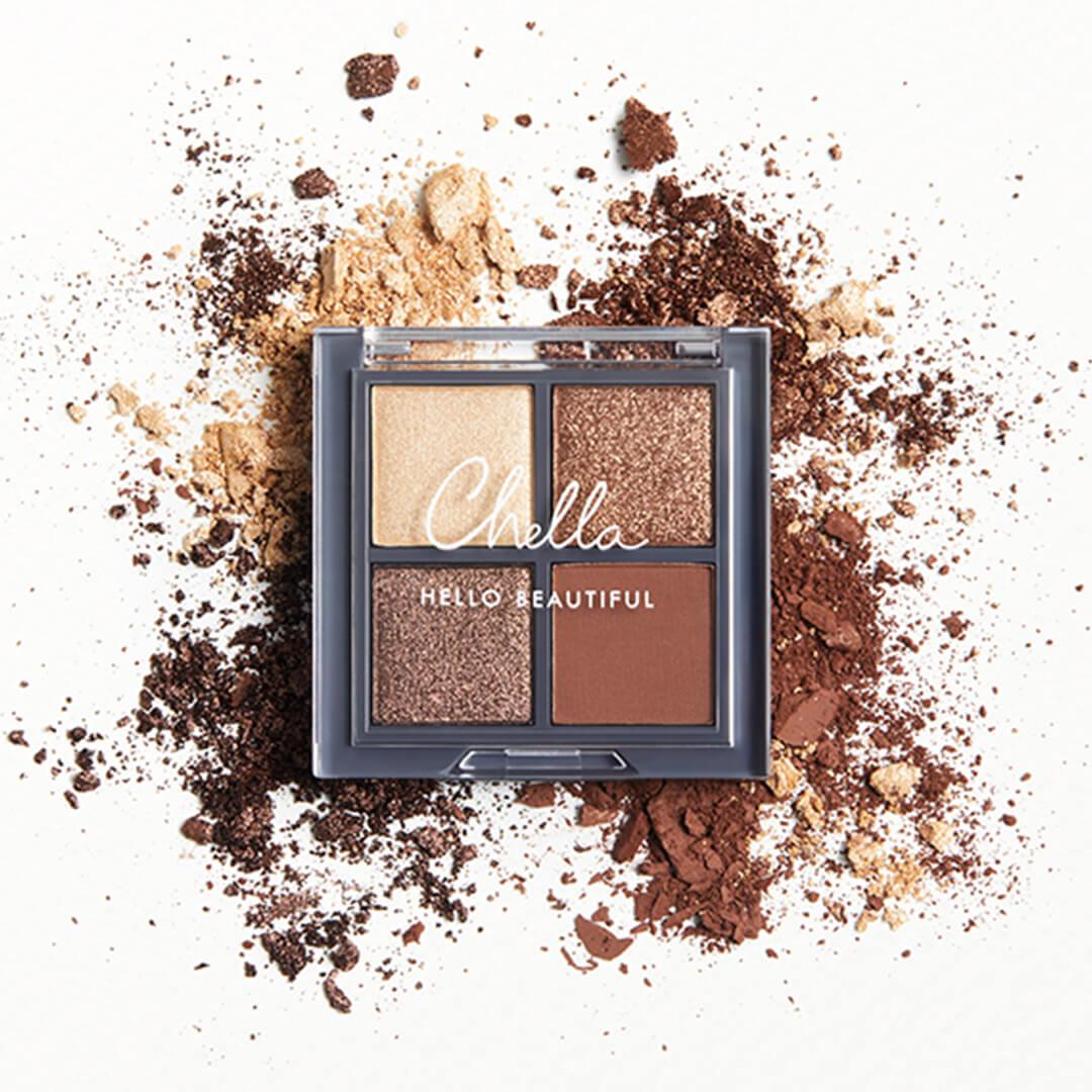 CHELLA Manifest Bronze Eyeshadow Palette - Travel Size Mobile