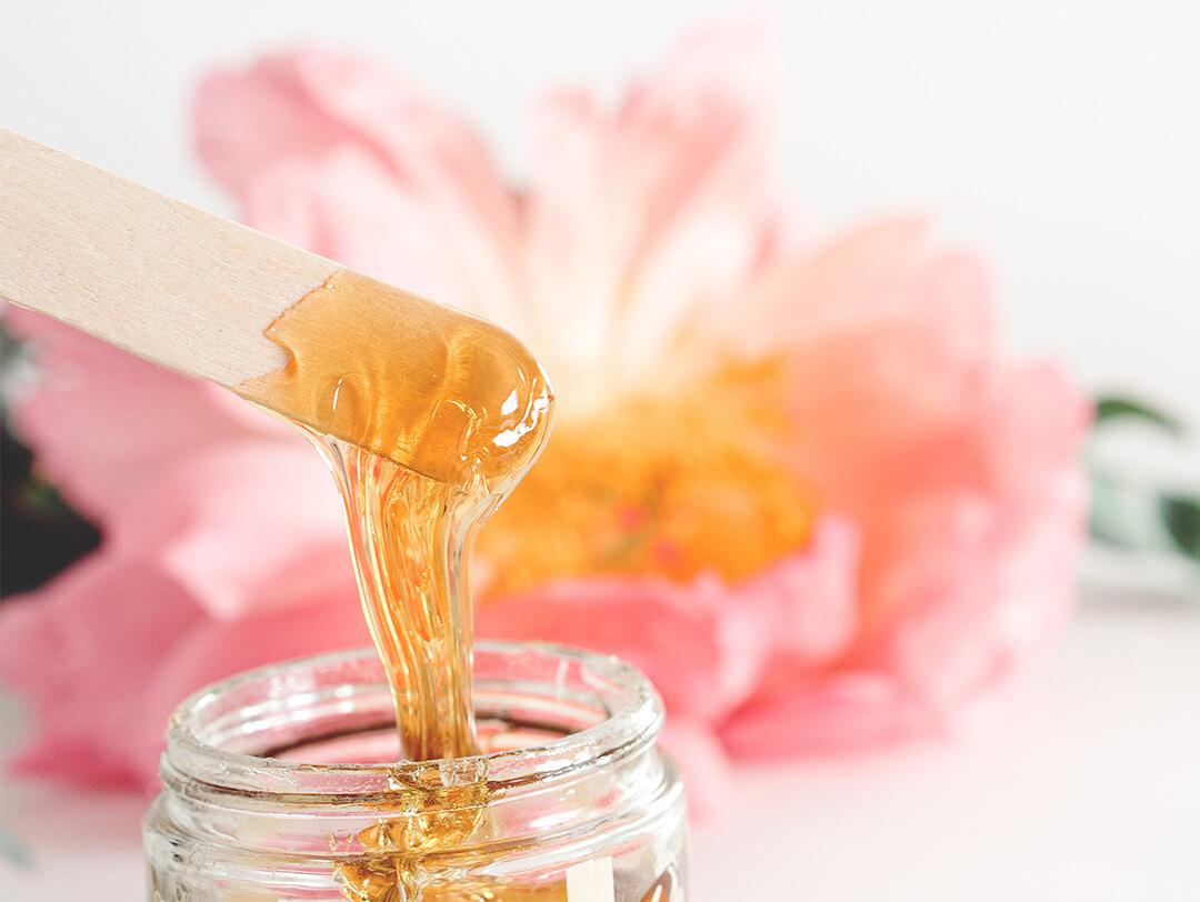 An image of sugaring paste. Desktop