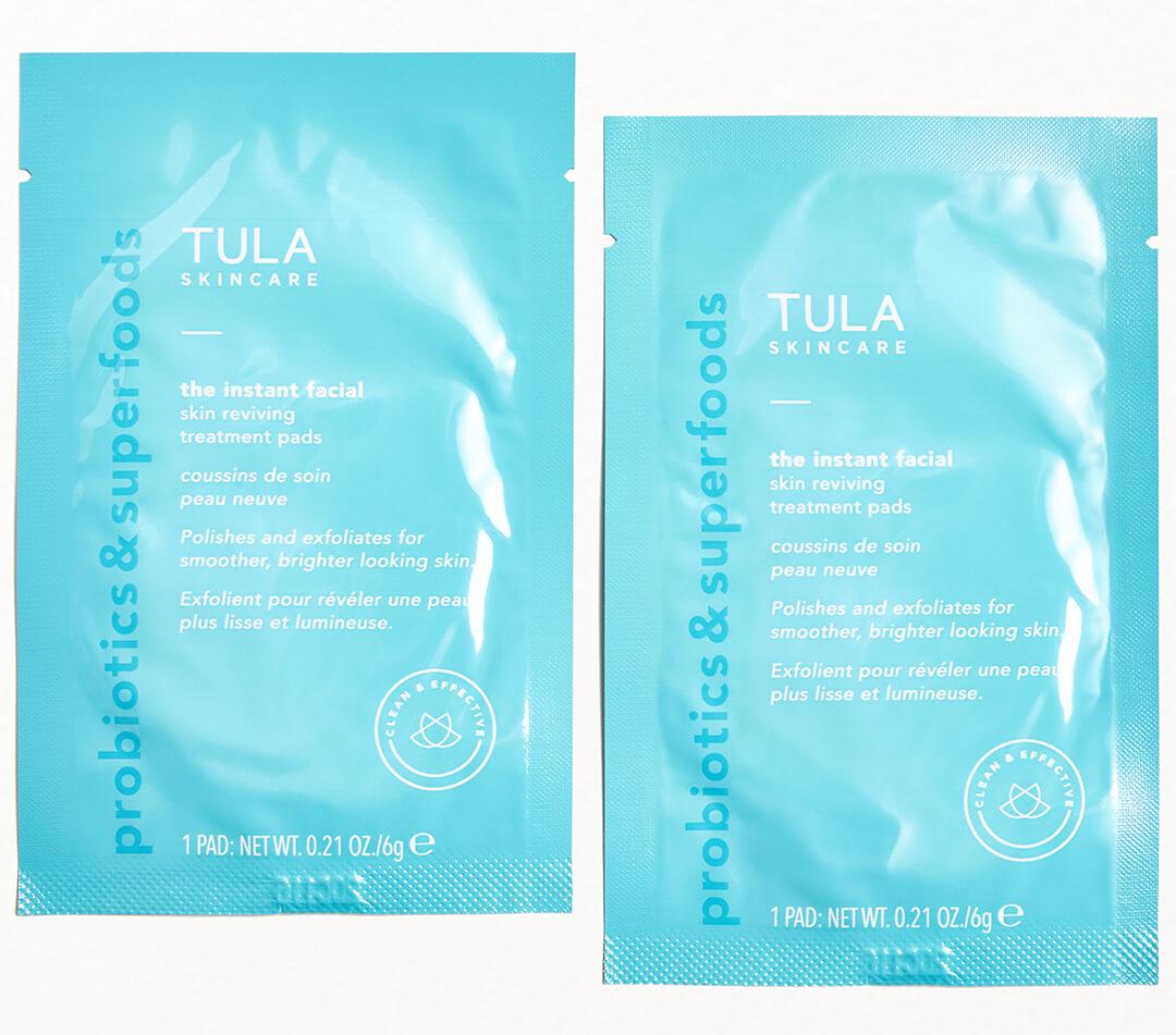 TULA SKINCARE The Instant Facial Dual-Phase Skin Reviving Treatment Pads Mobile