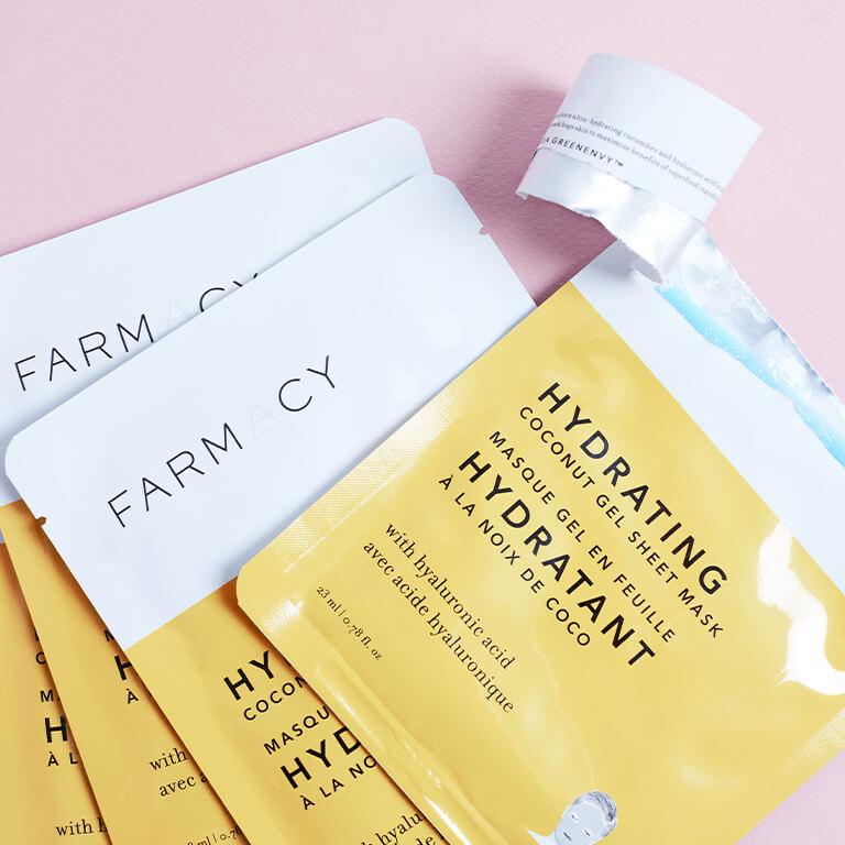 FARMACY Hydrating Coconut Gel Sheet Mask Desktop